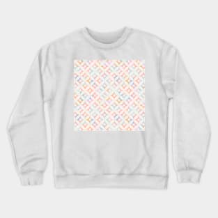 Pastel Geo Tiles Crewneck Sweatshirt